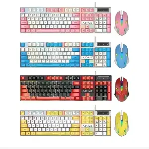 COMBO TECLADO M450 RGB