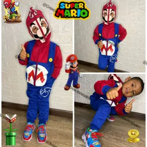 Conjunto de sudadera N66 Mario