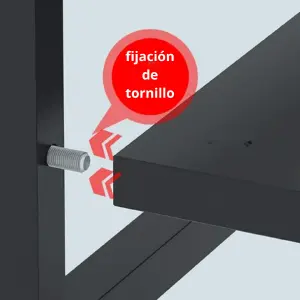 Estante ajustable de microondas 12cm006