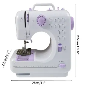 MAQUINA DE COSER PORTÁTIL DE 12 PUN