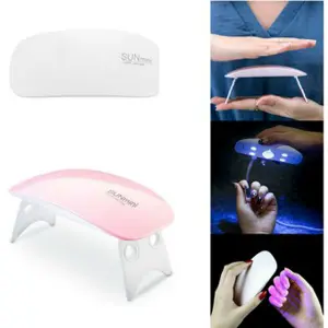 Lampara Mini Uñas Esmalte Gel Semiperman
