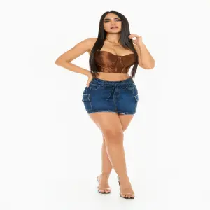 FALDA CARGO JEAN