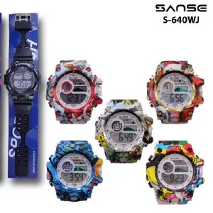 S-640WJ SANSE DIGITAL 7 LUCES CARTÓN