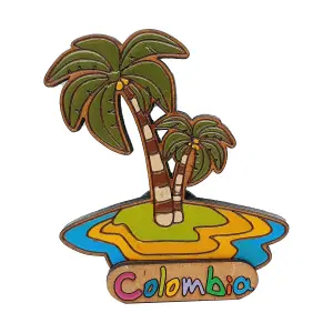 Iman Decorativo Palmera Colombia