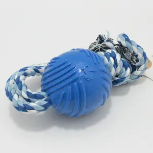 Juguete para mascota cuerda con pelota