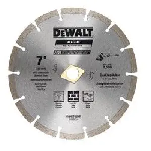 Disco Diamantado Segmentado 7" Dw Dewal