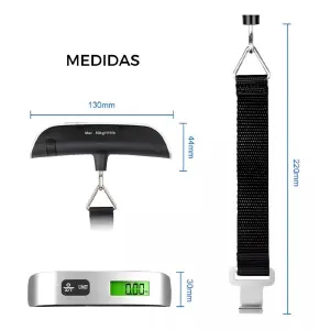 Balanza Digital De Viaje Para Maleta