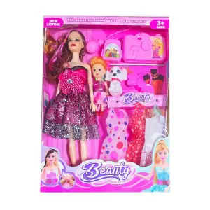 Muñeca Mini Muñeca Mascota Accesorios