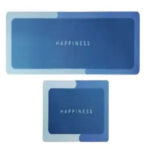 Duo Tapete de baño absorbente x2: ¡Lujo y confort para tus pies! - Duo Tapete de baño absorbente x2