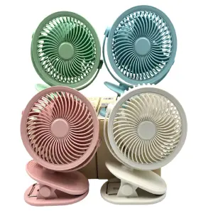 VENTILADOR PORTATIL CON PINZA: ¡Refresca tu día a tu manera! - VENTILADOR PORTATIL CON PINZA