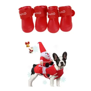 COMBO TRAJE NAVIDAD + ZAPATOS TALLA S