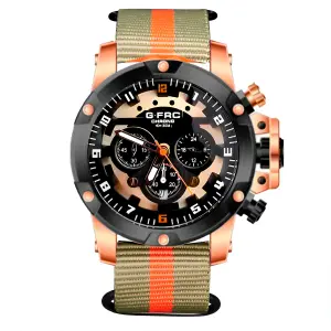 Reloj G-force H4053g Cronografo Funciona