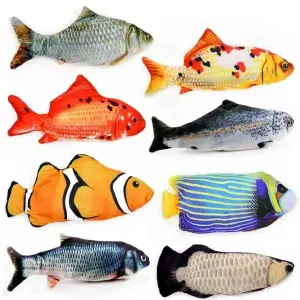 PELUCHE PESCADO PARA GATOS