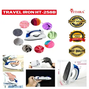 Plancha Viajera Para Ropa Vapor (6355)