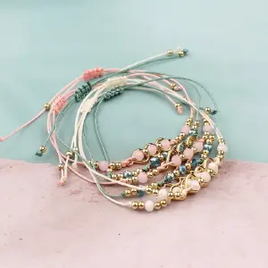 Pulseras de piedras Set x 3 Piezas