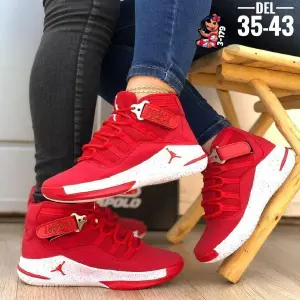 Jordan Retro Unisex Rojo