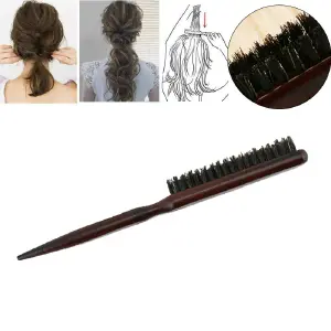 Cepillo De Cabello Madera Cerdas