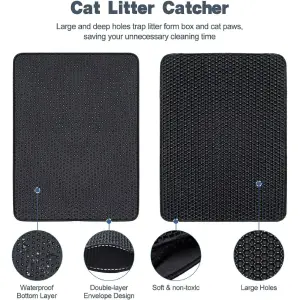 Tapete Alfombra Para Arenero De Gatos