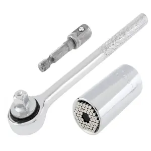 Kit Copa Universal + Ratchet Pera 3/8