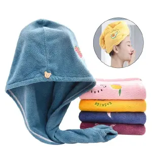 Gorro toalla de secado rápido