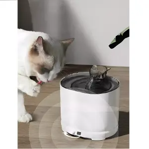 Fuente De Agua Con Sensor Gatos Bebedero