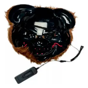 MASCARA  OSO SANGRIENTO EN PELUCHE