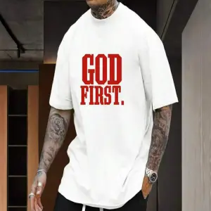 CAMISETA GOD OVERSIZE