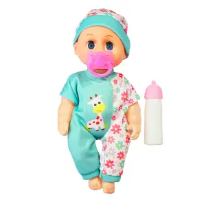 Muñeco Bebe Pijama Chupo Tetero Juguete