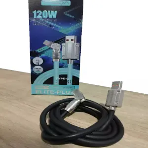 Cable de carga metálico Tipo C