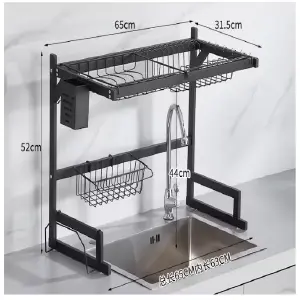 ESCURRIDOR DE VAJILLA PLATOS COCINA 65cm