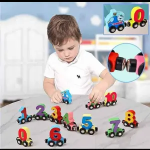 TREN MAGNETICO DE NUMEROS 12 PIEZAS