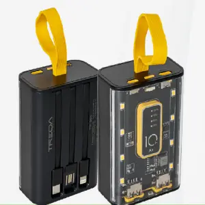 1 Power Bank Treqa Con Linterna Led 4 En