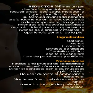 Gel Caliente Reductor y Moldeador: ¡Tu Cuerpo, Transformado! - Gel caliente reductor moldeador