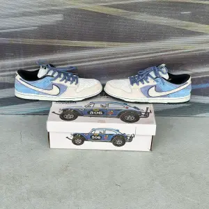 NIKE SB LOW GRIS AZUL