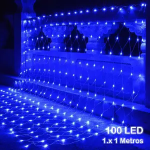 Luces Malla LED 100 Luces 1x1 100TC
