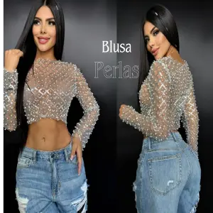 Blusa Perlas
