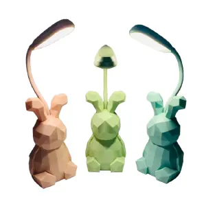 LÁMPARA CONEJO HEXAGONAL
