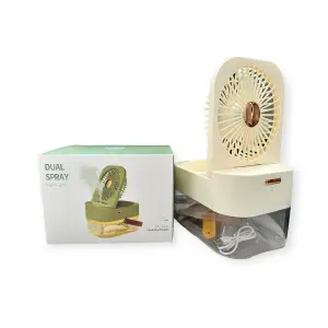 Dual Ventilador Humidificador Escritorio