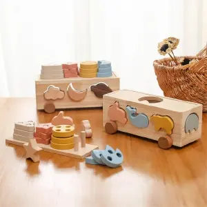 JUEGO DE APILAR MADERA