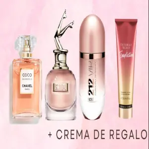 jsetx4,coco,scandal.212 rose, crema v