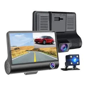 Cámara Para Carro DVR 3 En 1 Full HD1080