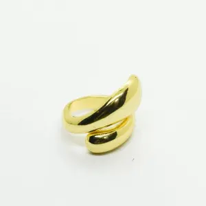 ANILLO DORADO CHUNKY SERPIENTE