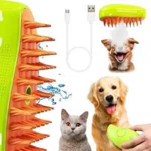 Cepillo 3 en 1 para Mascotas: ¡El cuidado perfecto para tu mejor amigo! - CEPILLO PARA MASCOTAS 3 - 1
