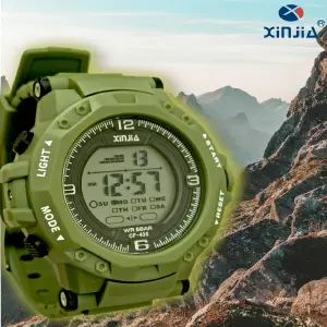 CF-435-5 XINJIA VERDE ESTUCHE-RELOJ