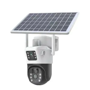 Cámara Solar Dual Panel Sim 4G - Camara Dual Panel Solar Sim 4G