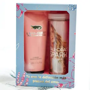 KIT PERFUME CREMA LEAUCOAST PURE SPARK