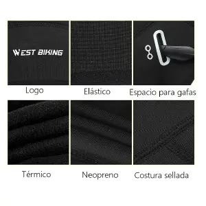 Gorro Termico Deportivo Para Ciclismo