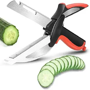 Tijera Pelador Cortador De Verduras 6en1