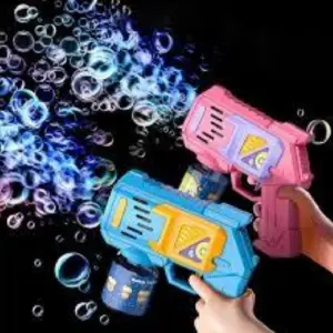 Maquina Pistola Para Burbujas Eléctrica