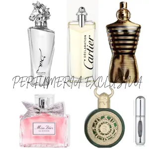 Kit(5 perfumes+perfumero)